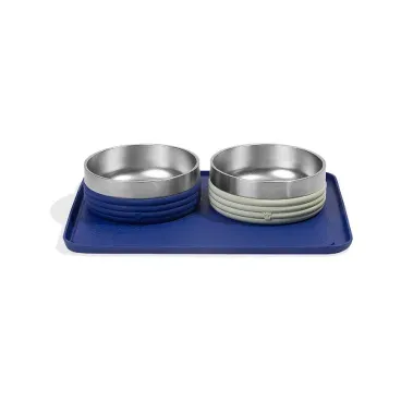Jogo Americano para Caes e Gatos Blue 3
